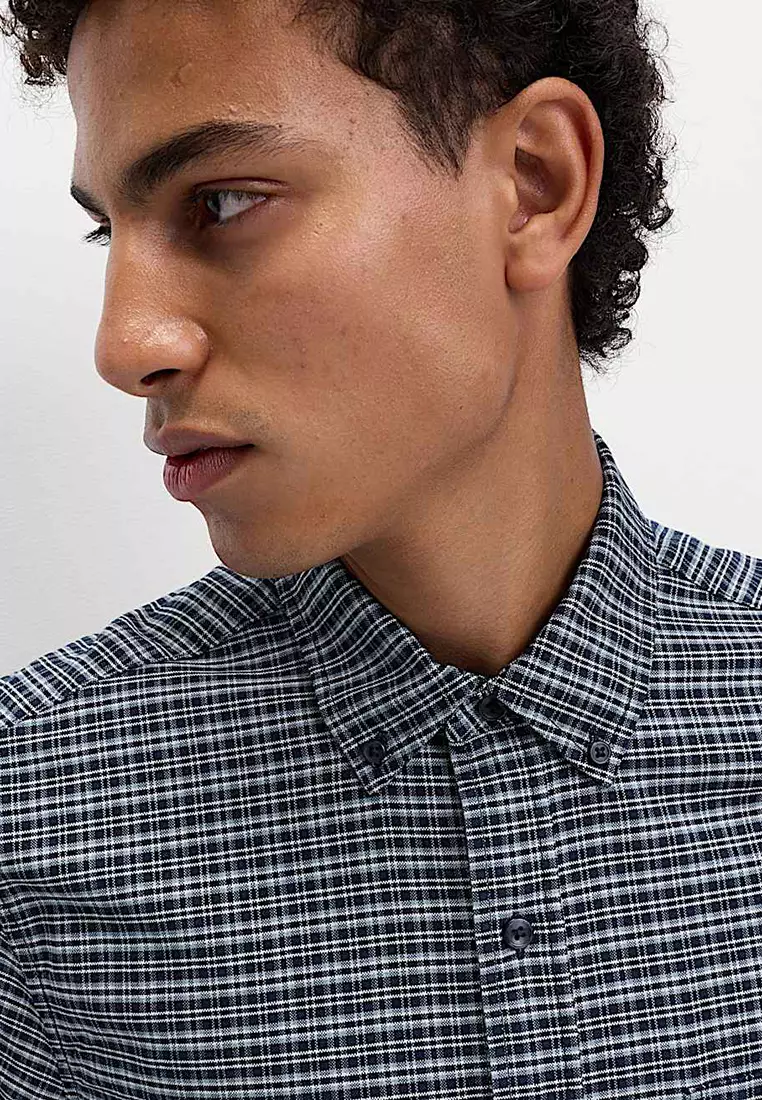 Ultimate Pure Cotton Check Oxford Shirt