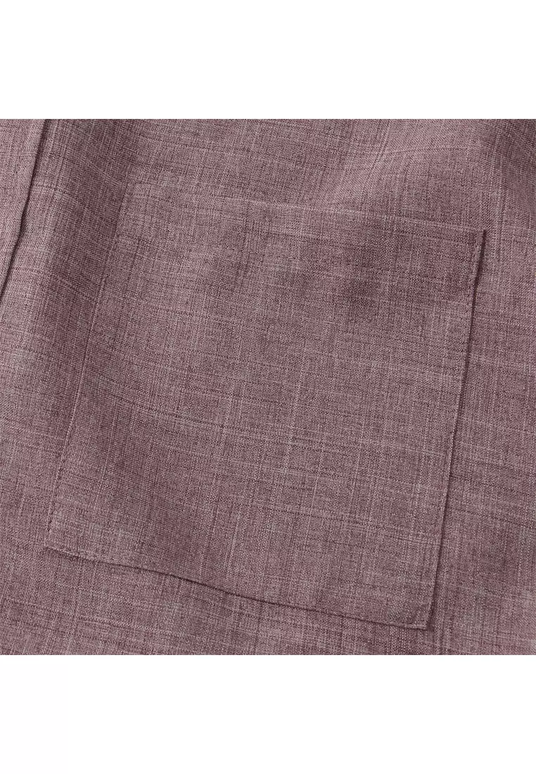 Cotton Linen Solid Color Shirt YL-C85