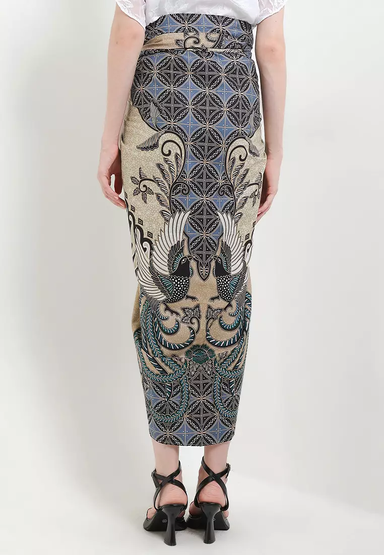 Ichira Rok Lilit Batik - Instan Rok Bawahan Wanita Kondangan