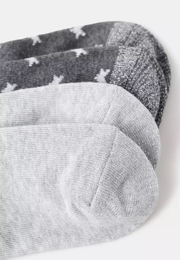 2 Pack Patterned Socks