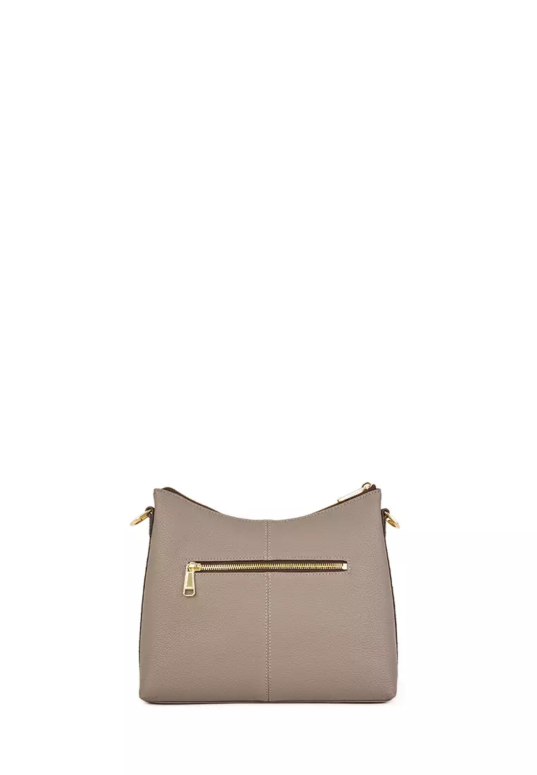 Elena Pink Medium Shoulder Bag