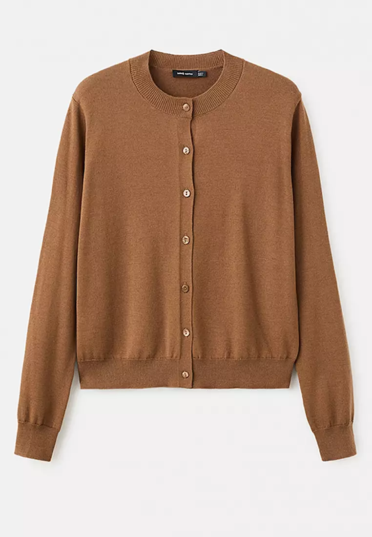 Chunky-Knit Cardigan