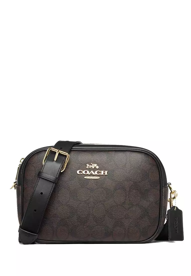 Coach embossed camera on sale bag