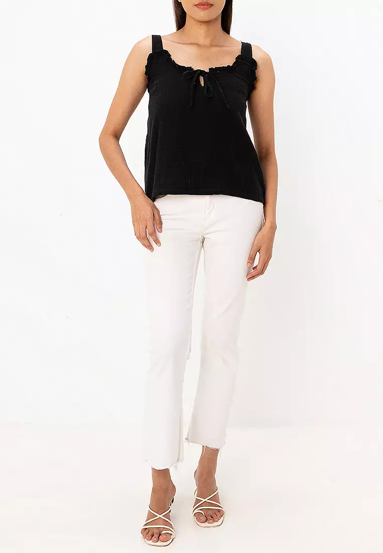 Buy ONLY Nora Life Frill Singlet 2026 Online | ZALORA Philippines