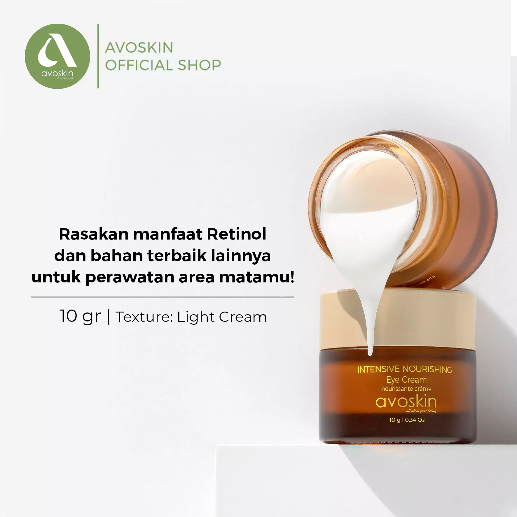Jual Avoskin Eye Cream Avoskin Intensive Nourishing New Formula 10gr