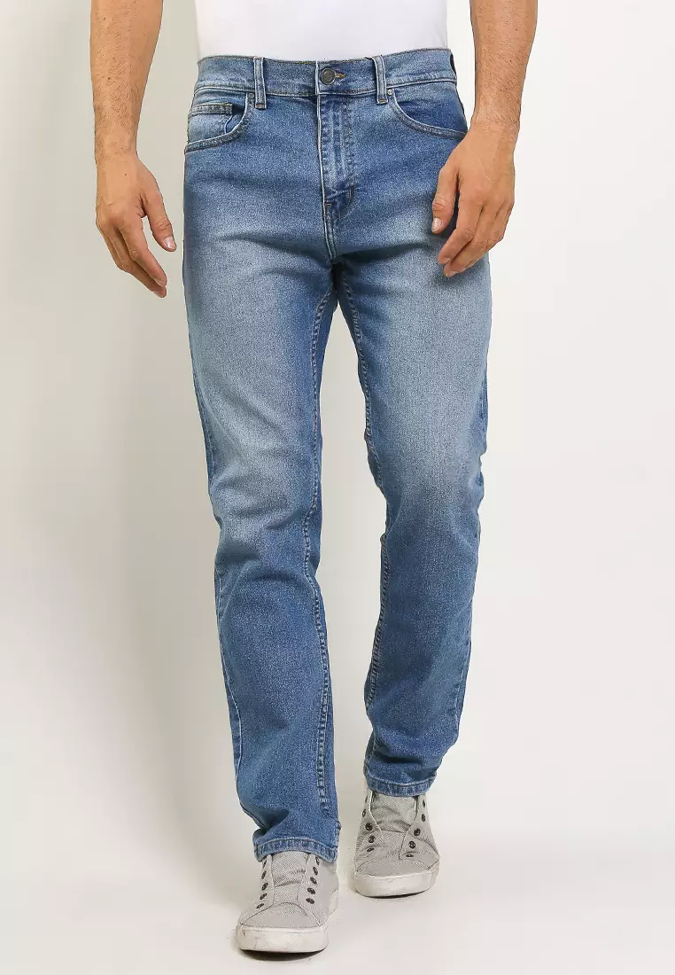 Celana Jeans Pria Premium Model Terbaru Up to 70% - ZALORA