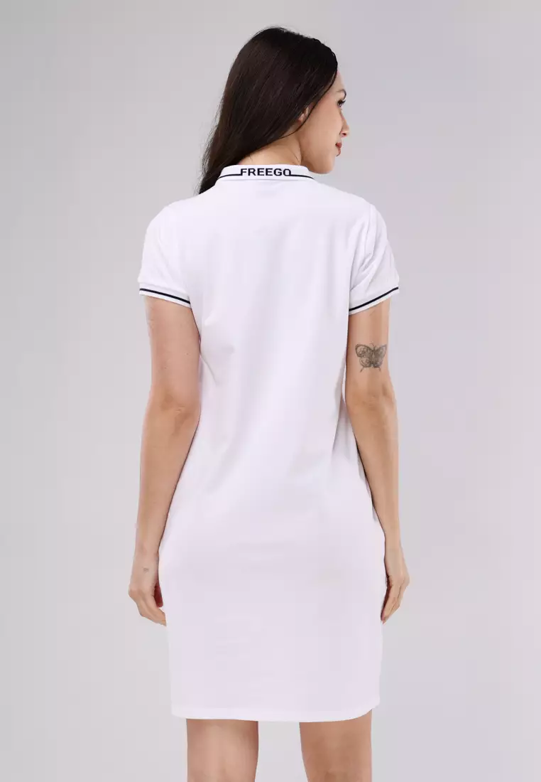 Pique Short Sleeve Polo Dress