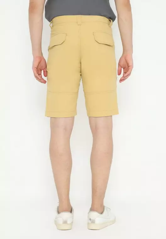 POLICE Celana Pendek Cargo Parasut Kantong Zipper Regular Fit Pria