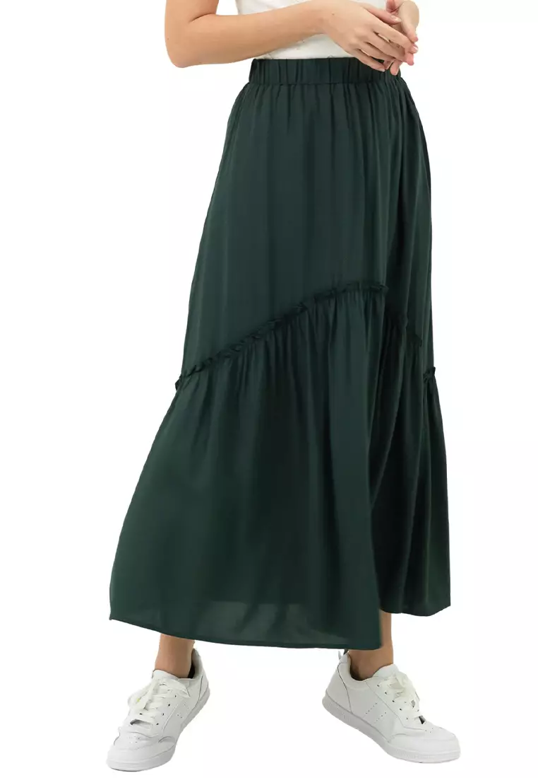 Long layered shop skirt online