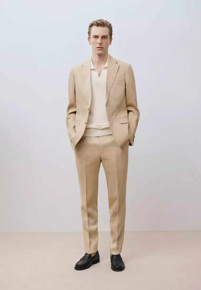 Slim Fit Suit Pants