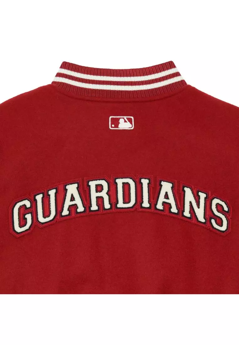 WOOL BASIC VARSITY JACKET CLEVELAND INDIANS