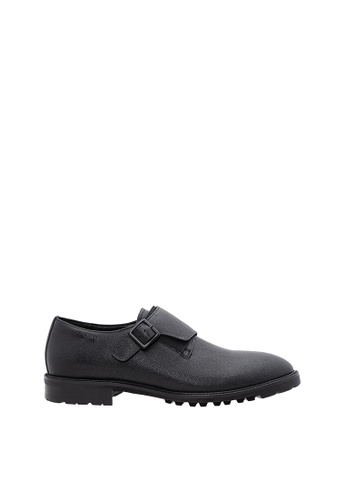 SEMBONIA black Men Calf Leather Business Shoe SE598SH0SZ8KMY_1