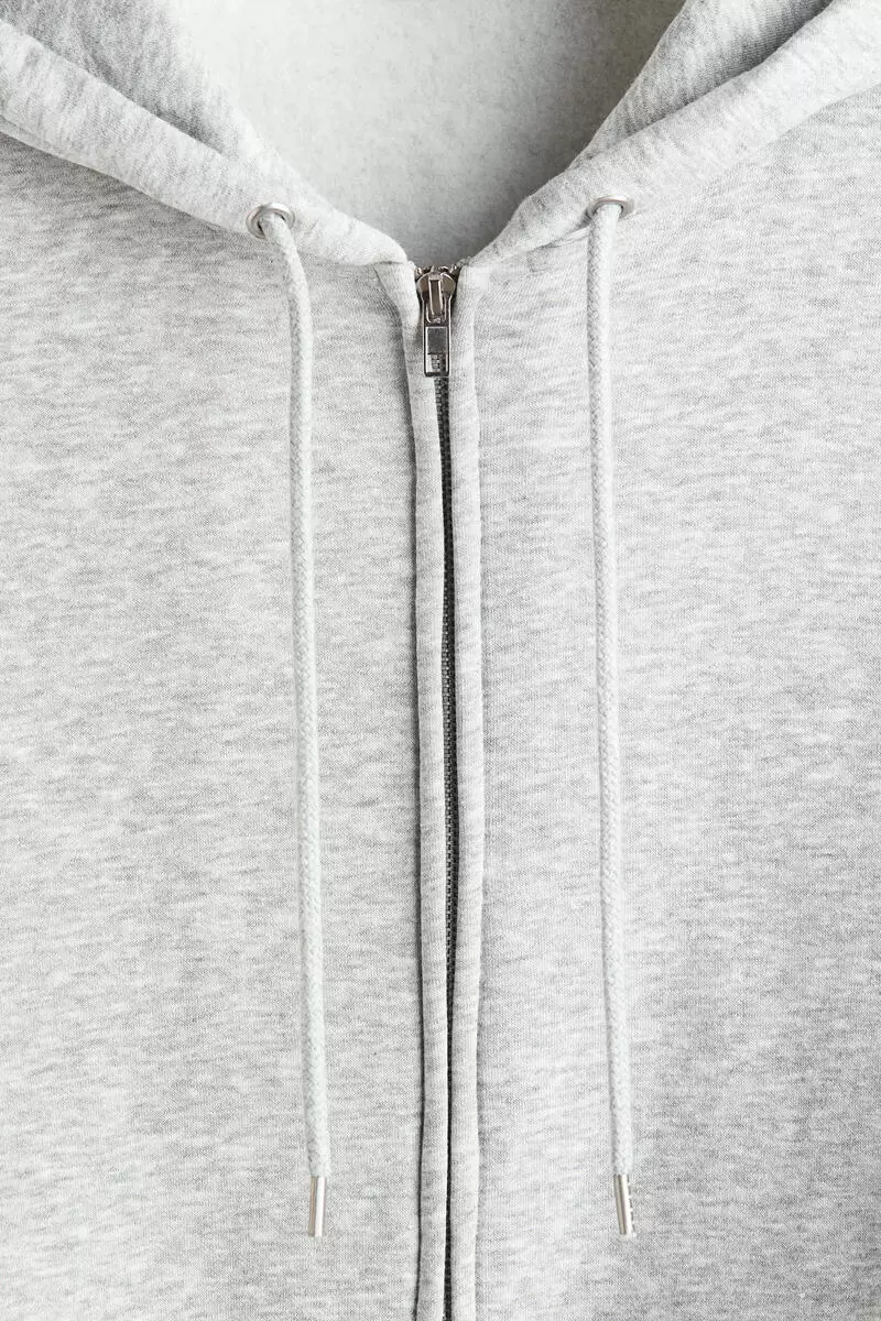 Loose  Fit Zip-through hoodie