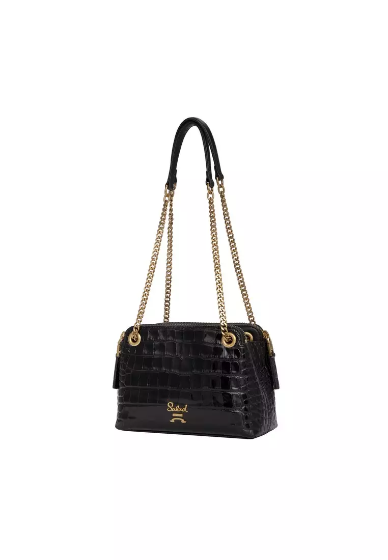 Buy Salad Salad Little Gitter Leather Shoulder Bag Leather