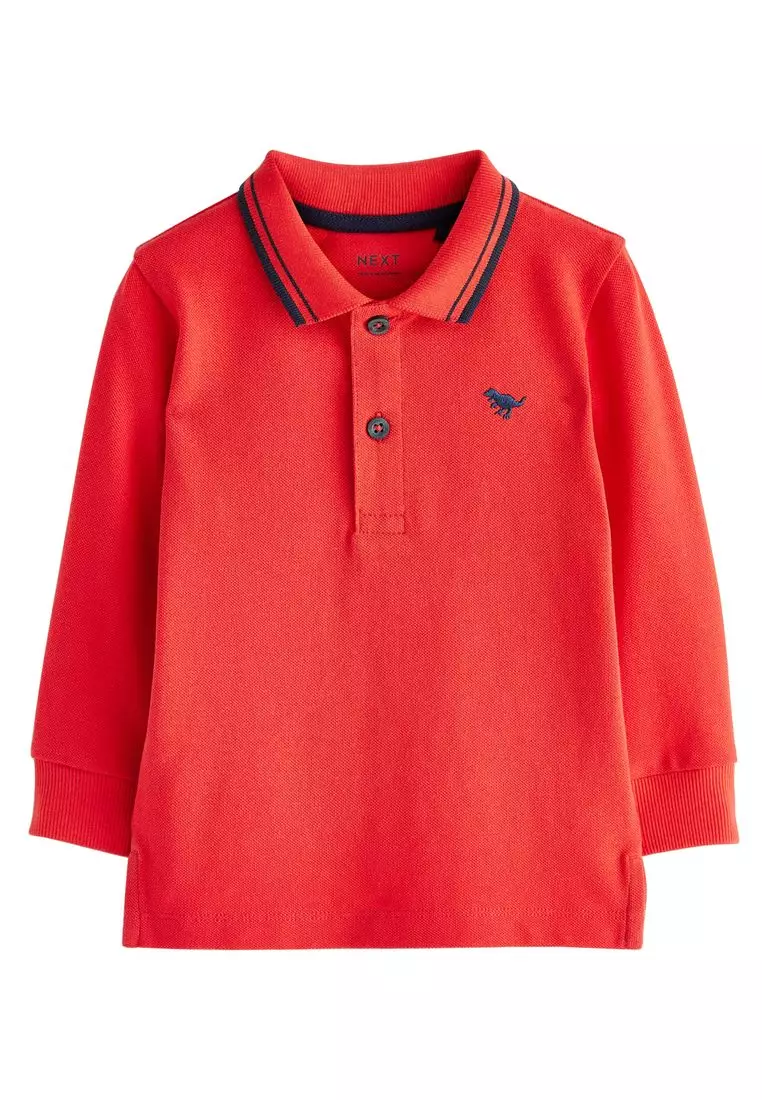 Buy NEXT Long Sleeve Polo Shirt Online ZALORA Malaysia