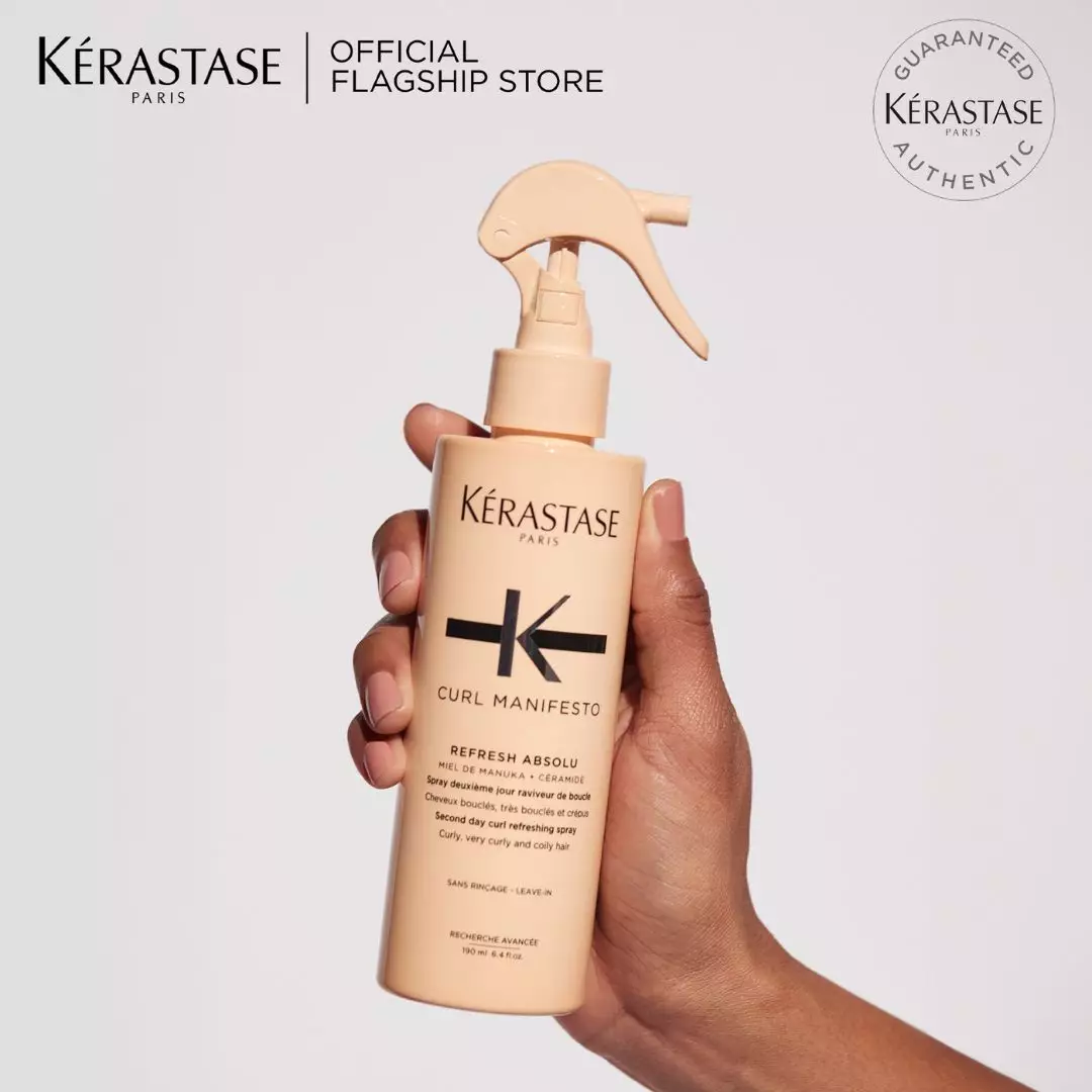 Kerastase Refresh Absolu Curl Manifesto - Spray Rambut Keriting & Ikal 190ml