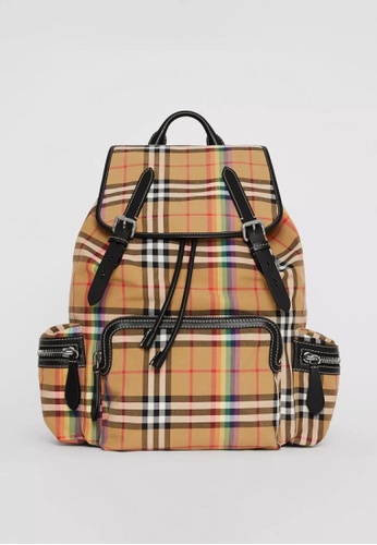 burberry rainbow tote