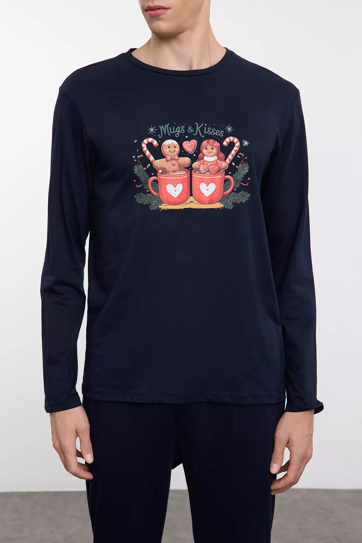 Gingerbread Printed Pyjamas Set