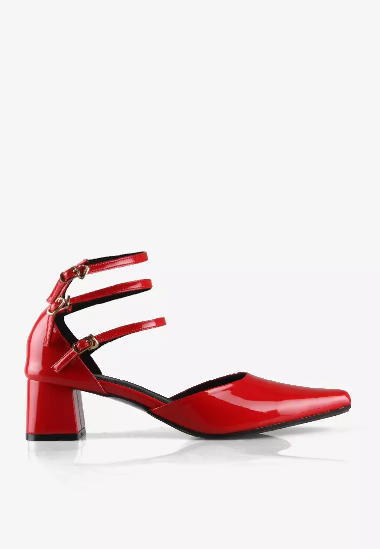 Madi Mary Jane Block Heels