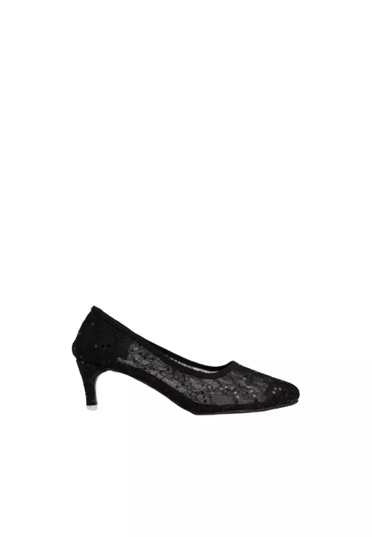 Discount on Happy2u  shoes - SKU: Rayna Lace Pumps