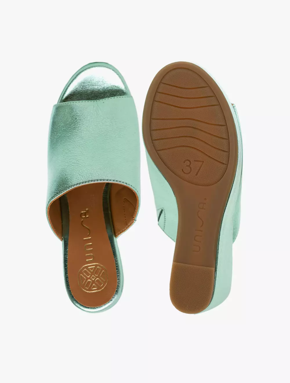 Unisa Majo Wedges - Aqua