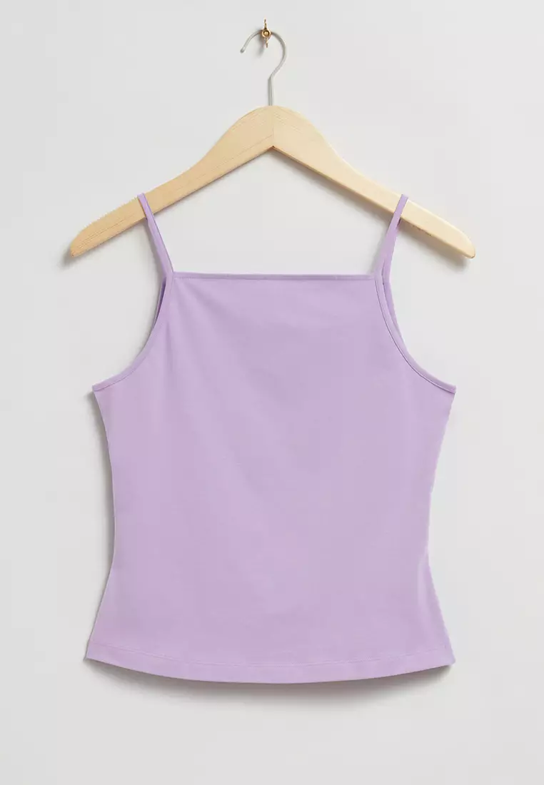 90s Square Neck Vest Top