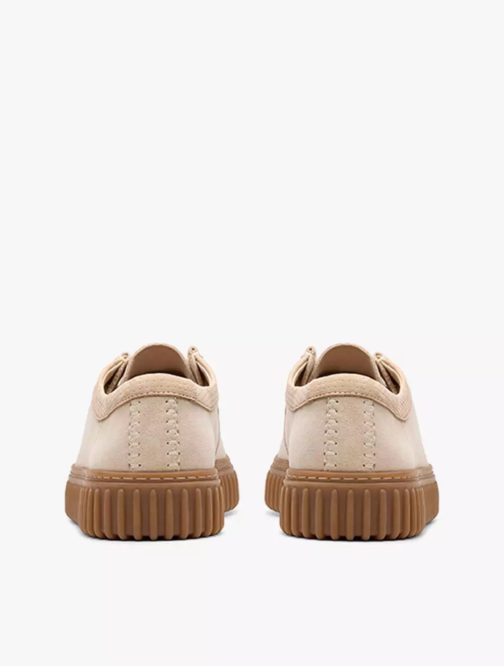 Clarks Torhill Lo Ecru Suede