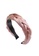 Kings Collection pink Silk Satin Braid Headband (UPHA20157) 6D058ACB9A758FGS_1