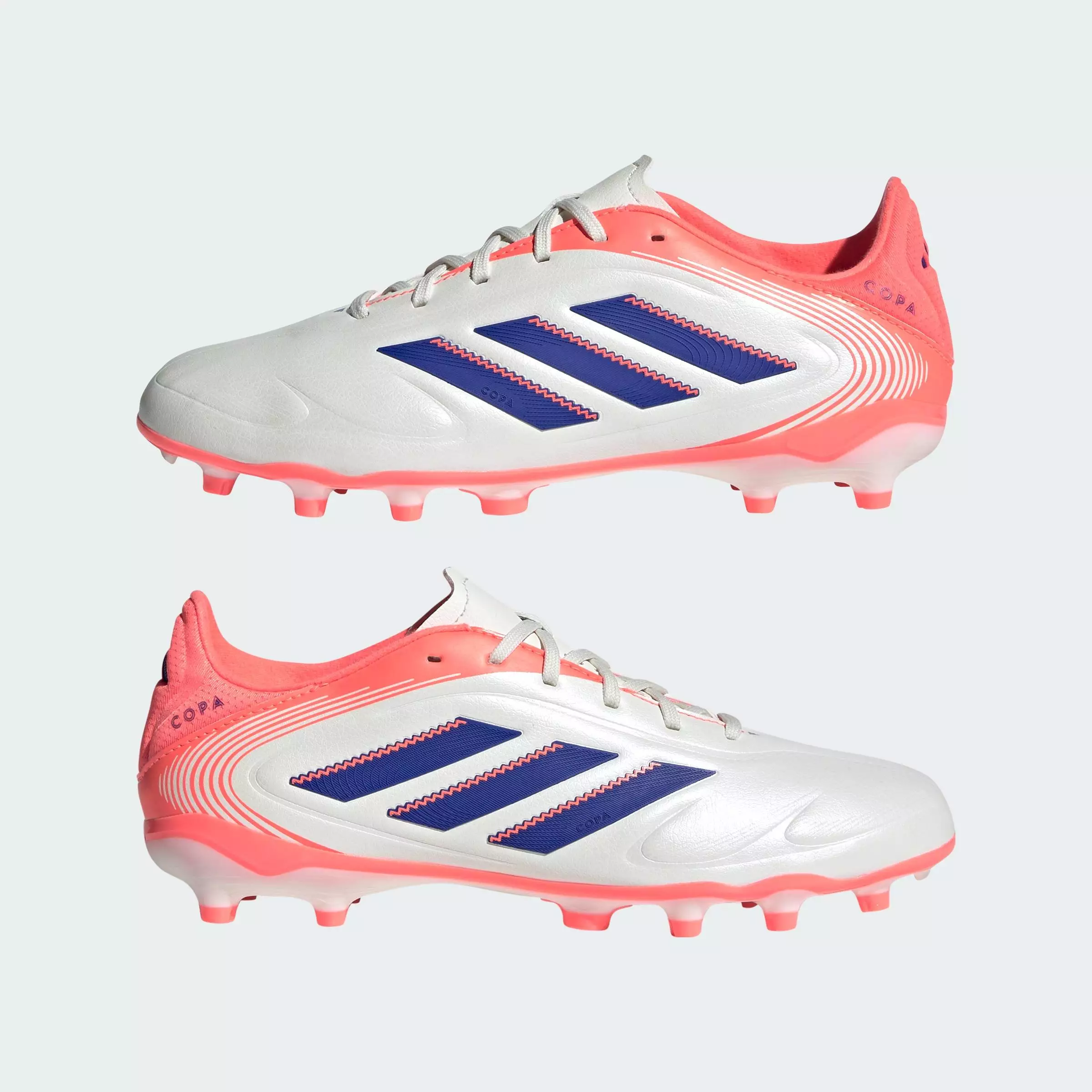 Football Copa Pure 3 League Firm/Multi-Ground Boots Kids Unisex White JR2886