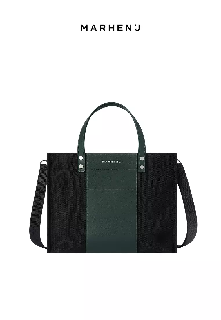 KAI Canvas Vegan Leather Crossbody Bag Urban Khaki