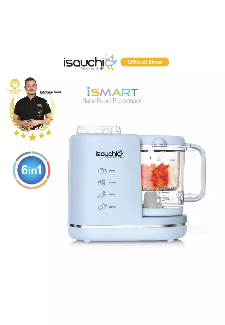 Buy Isauchi Isa Uchi Ismart 6In1 Function Baby Food Processor Sky