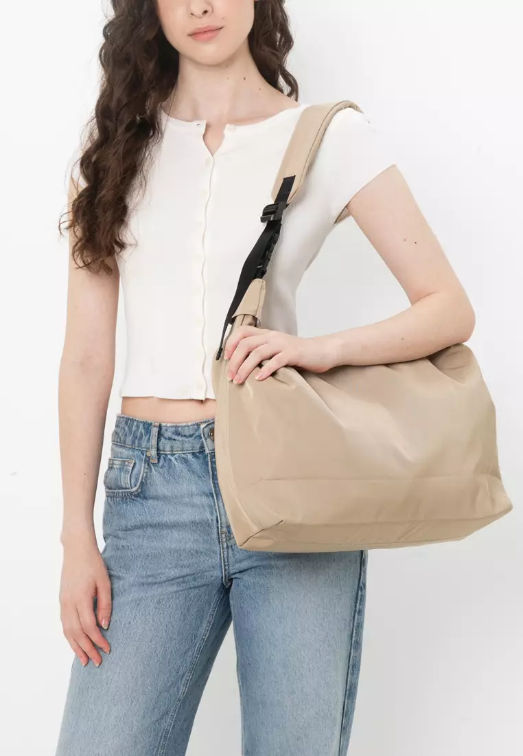 Lightweight Water-Resistant Hobo Bag