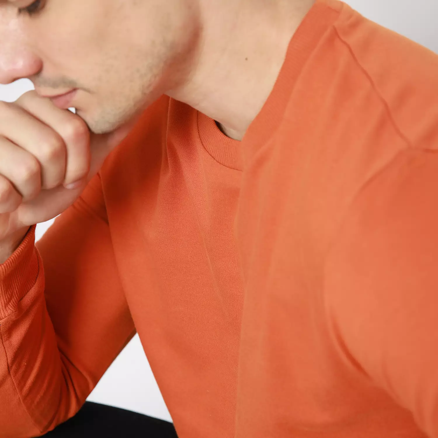 Kale Sweater Sally Orange/ Sweater Pria Casual / Unisex