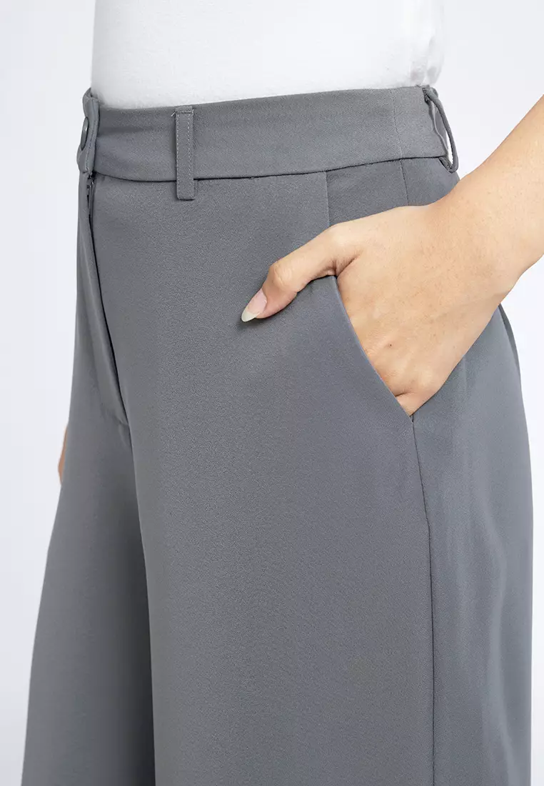 High Waist Wide Leg Pants