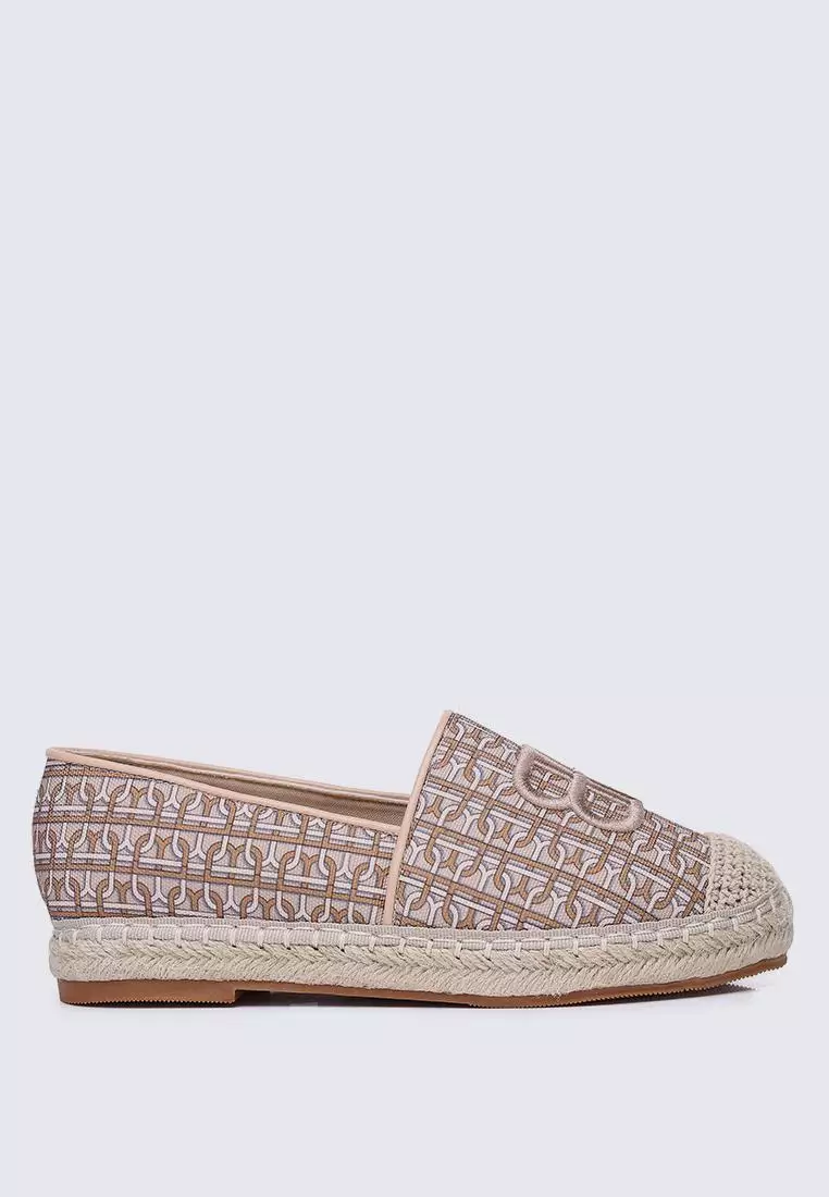 Discount on My Ballerine  shoes - SKU: My Ballerine Maci Comfy Espadrilles In Almond