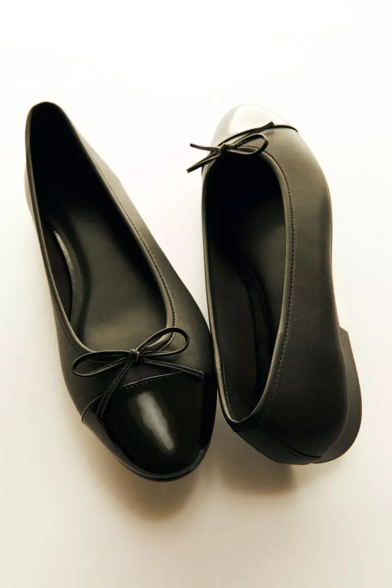 Next black ballet best sale pumps