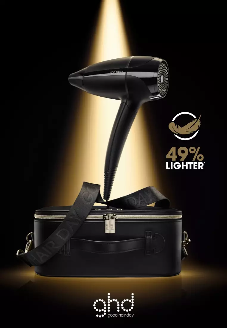 ghd Travel Flight+ Hairdryer - Pengering Rambut Mini Portable Free Travel Bag