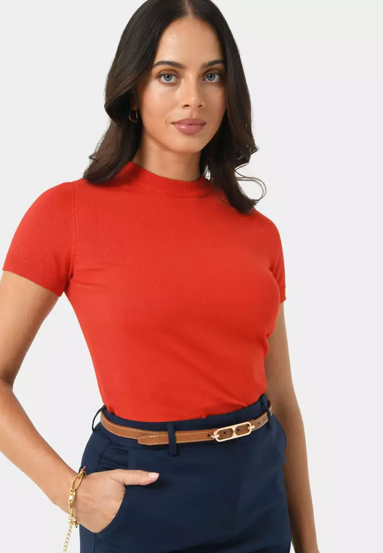 Catherine Short Sleeve Knit