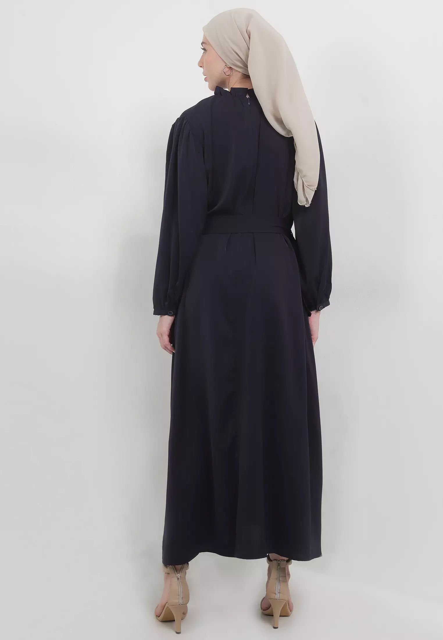 MFMW Mabella Dress Gamis Navy