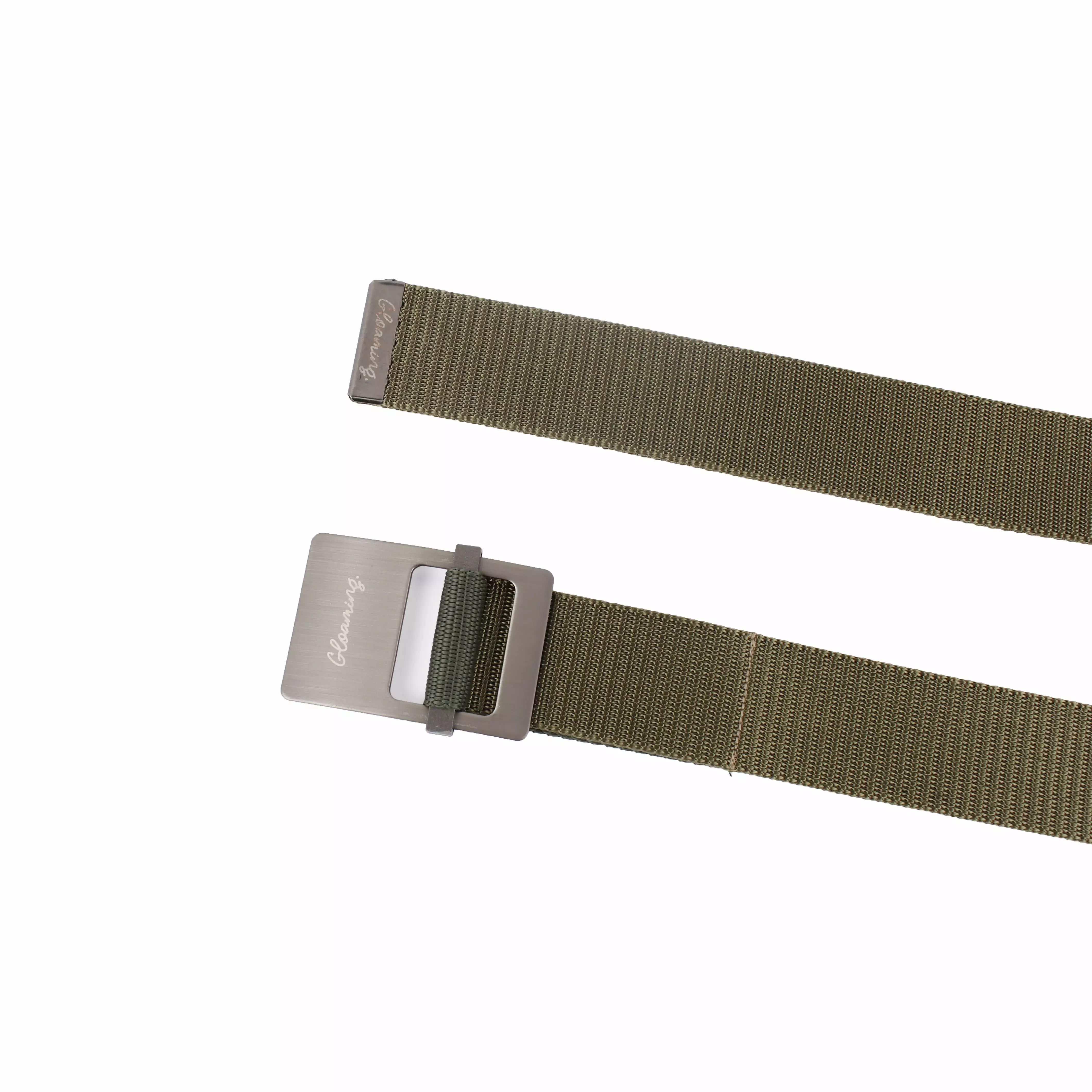Gloaming Mottoo Olive Ikat Pinggang Pria Kanvas Original Gloaming Belt