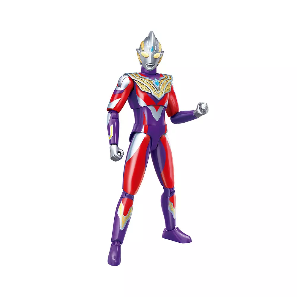 Keepplay Series Classic 02 Action Figure Ultraman Trigger W1 - Merah/Biru