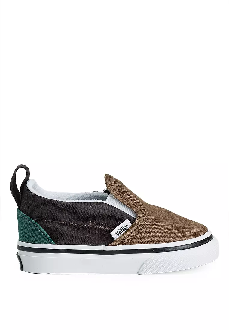 Buy VANS Classic Color Block V Slip-Ons Online ZALORA Malaysia