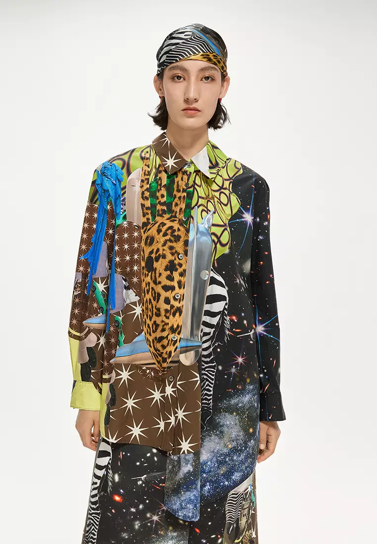 Long Sleeve Printed Shirt