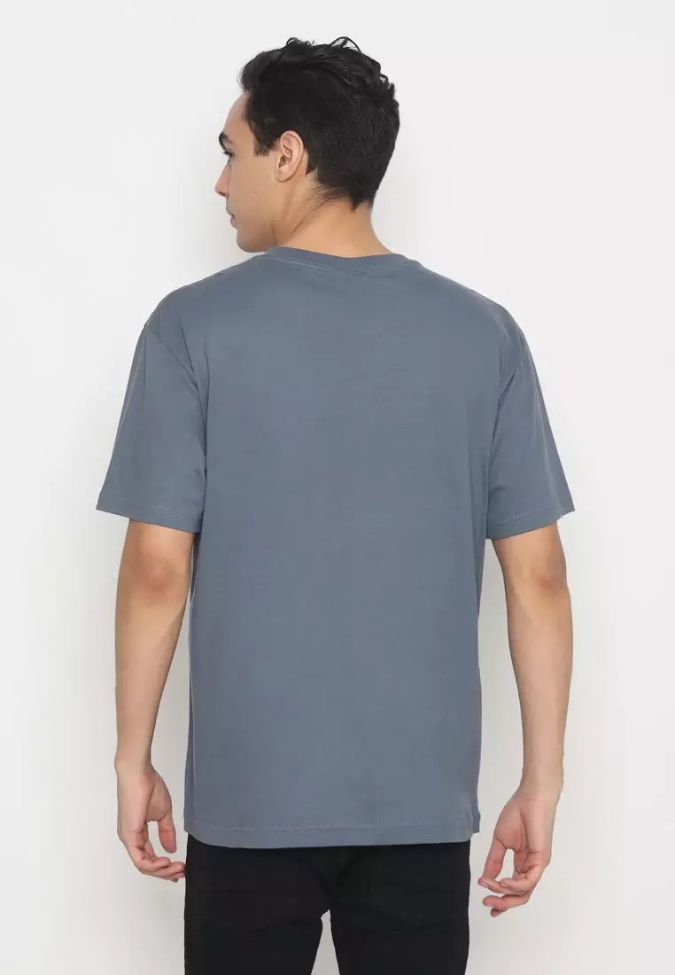 NX T-Shirt Cotton Combed Tebal Pria 207370341