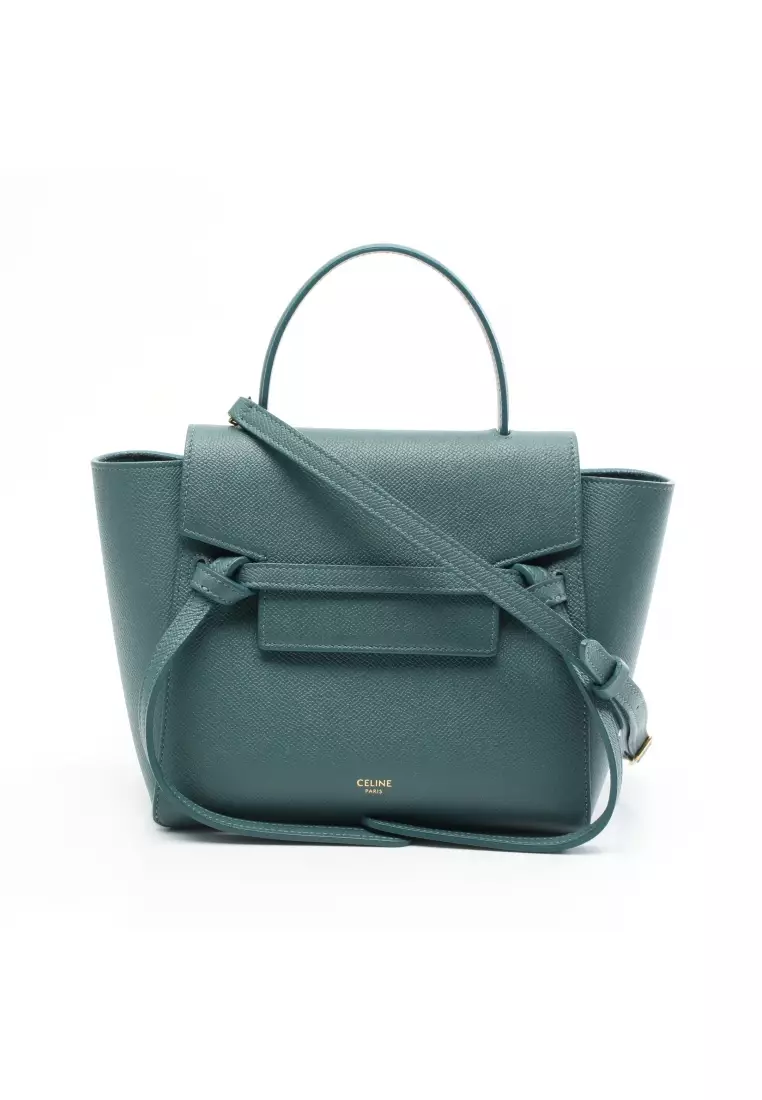 Celine belt green discount