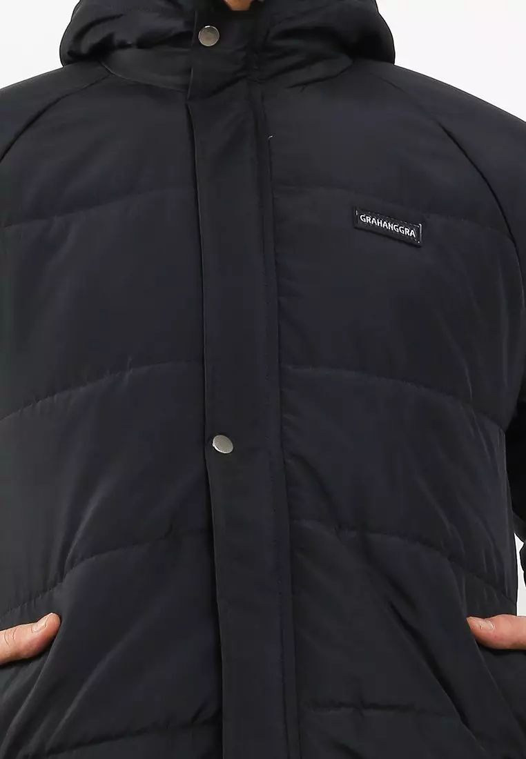 GRAHANGGRA Jaket Puffer Premium - Black