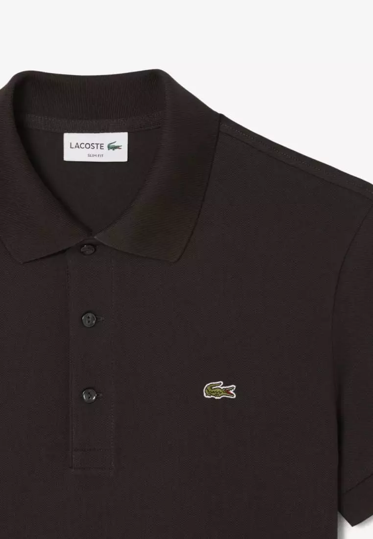 Slim Fit Stretch Petit Piqué Polo Shirt