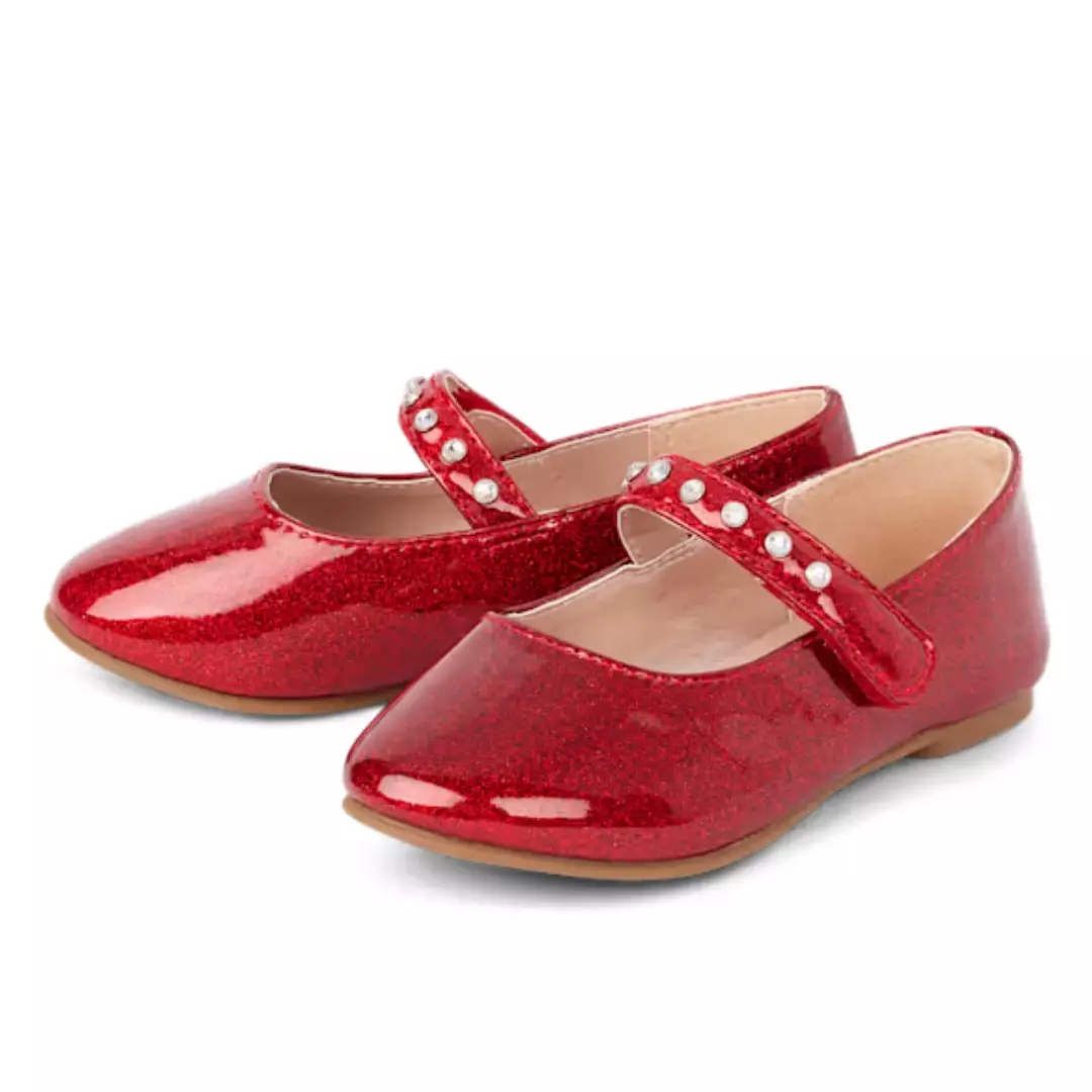 Ballet Flat Red Sparkly Shoes For Toddlers Jual The Children's