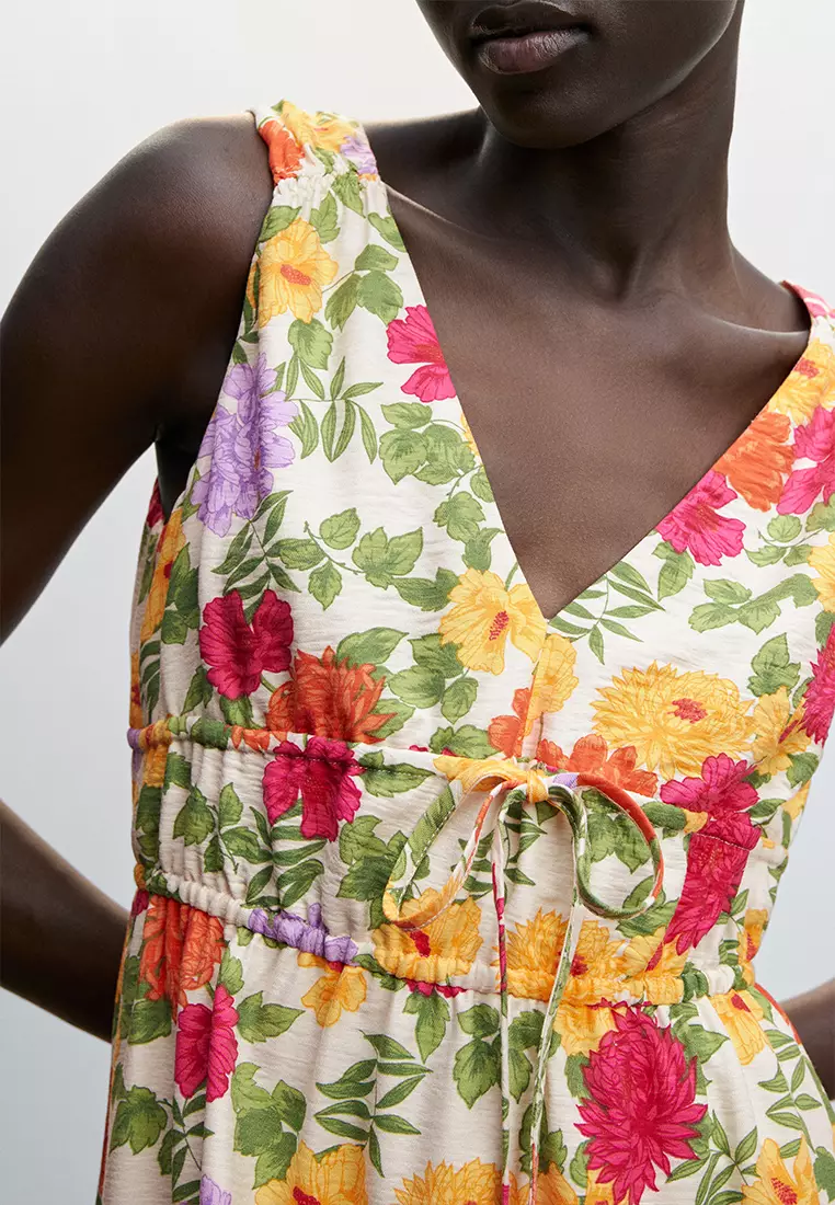 Midi Printed Dress