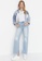 Trendyol blue Ripped with Slits Wide Legs Jeans 94404AABE69A06GS_4